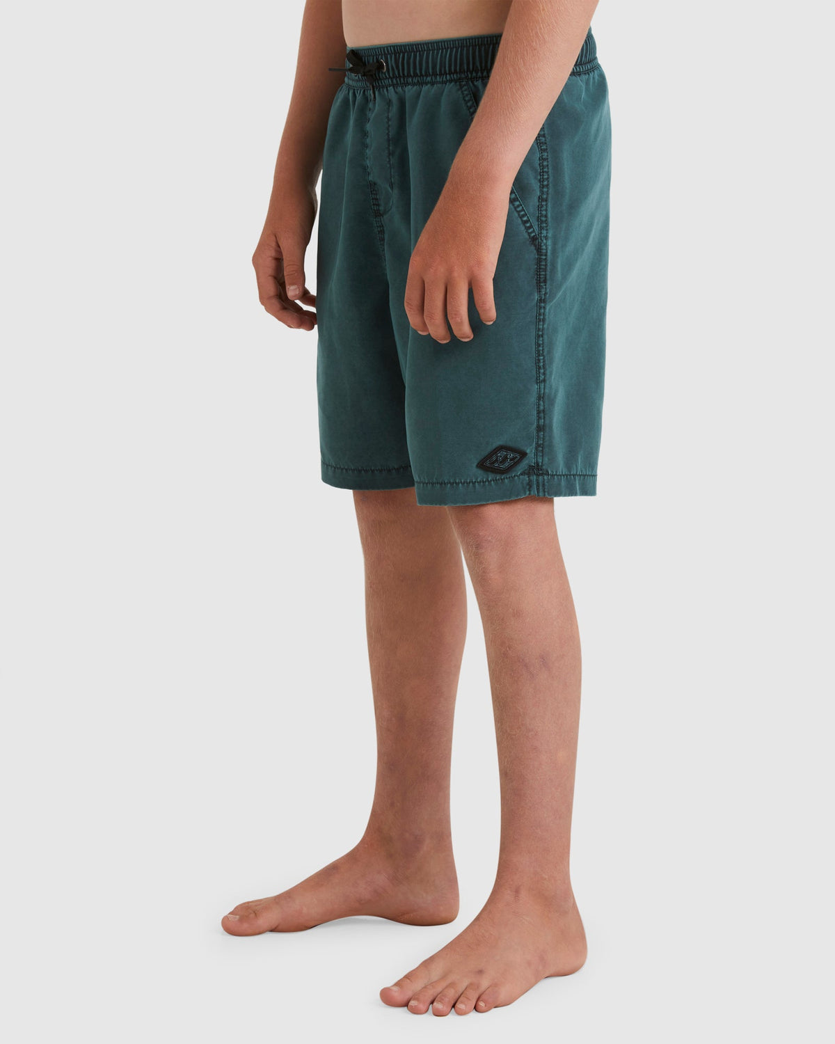 Billabong Boys 8-16 All Day Overdye Layback Boardshorts 16" - Dark Forest