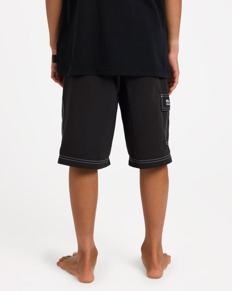 Billabong Boys Throw On - Black