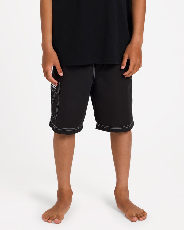 Billabong Boys Throw On - Black