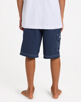Billabong Boys Throw On - Dusty Indigo