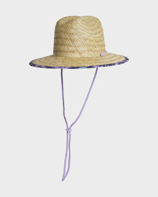 Girls 6-14 Beach Dayz Straw Hat