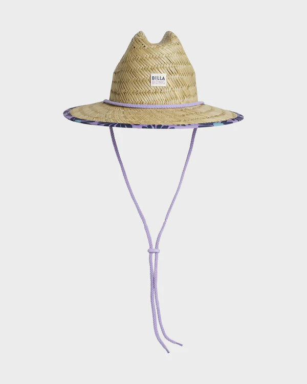 Girls 6-14 Beach Dayz Straw Hat