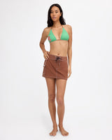 Billabong Nu Wave Boardie Skirt - Dark Choc