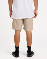 Mens Slub Elastic 21 inch Shorts