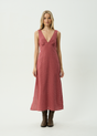 Tully - Seersucker Maxi Dress - Indy Rose Check