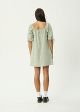 Benni - Mini Dress - Indy Sage Check