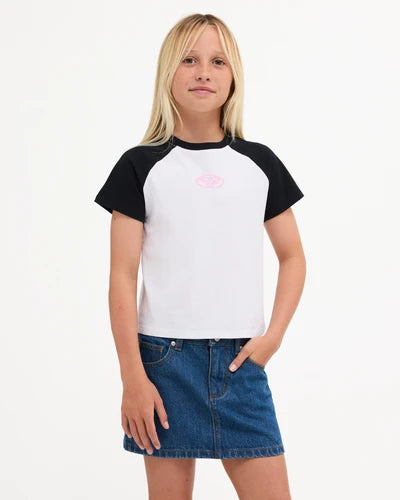 Girls Backslider Mini Denim Skirt