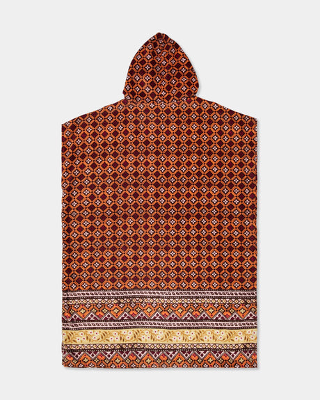 Roxy Stay Magical Printed Hooded Towel - Dusty Orange