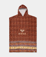 Roxy Stay Magical Printed Hooded Towel - Dusty Orange