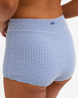 Roxy Charlie Check Shorty - Bijou Blue