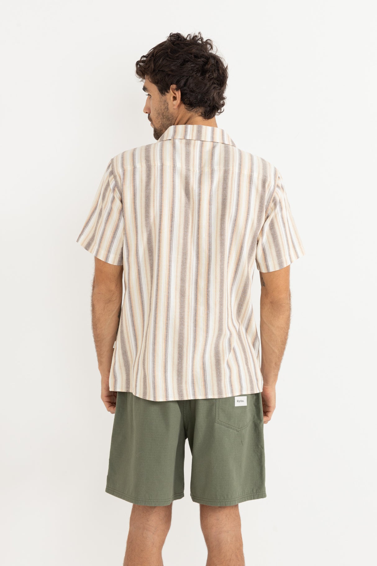 Vacation Stripe Ss Shirt - Beachin Surf
