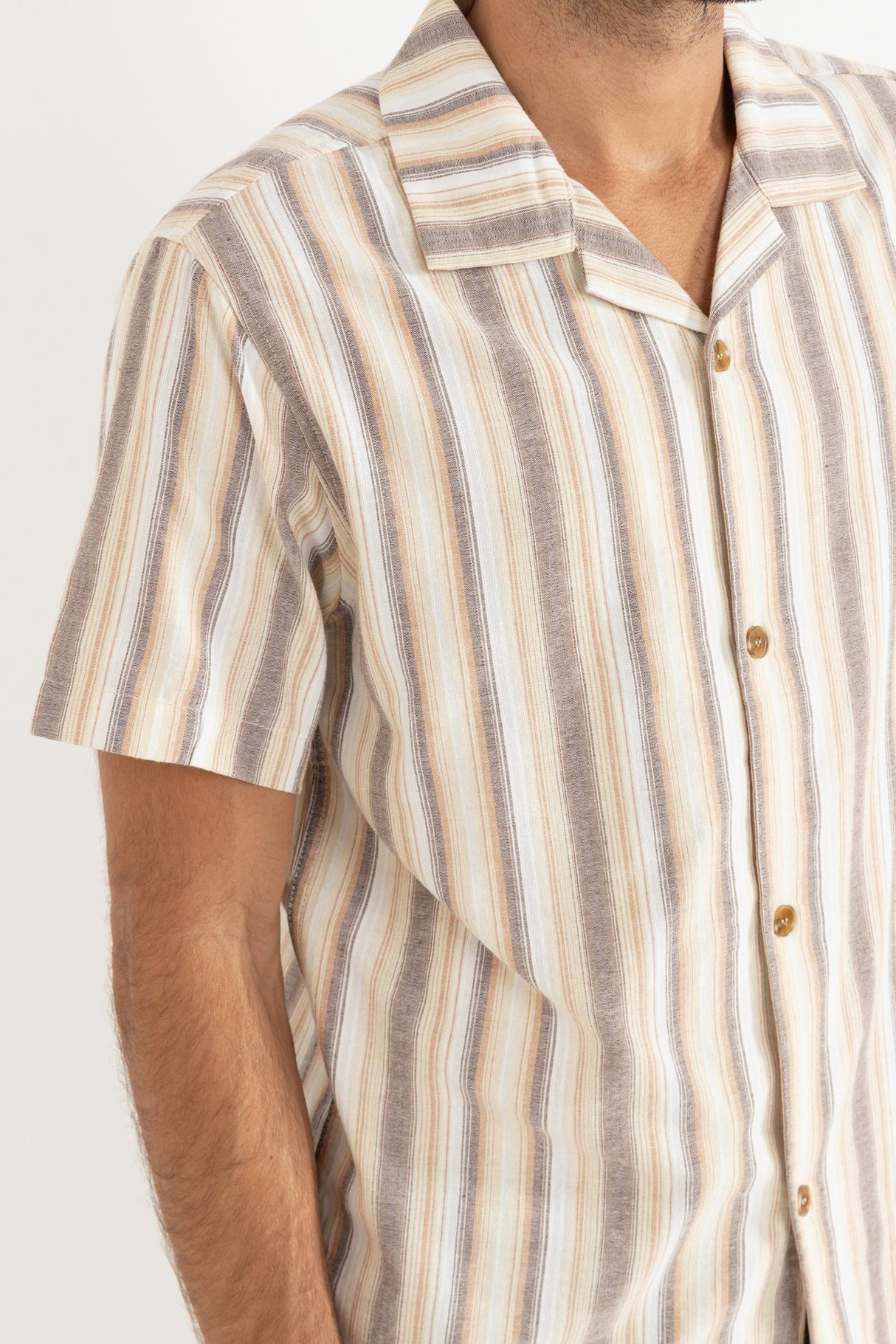 Vacation Stripe Ss Shirt - Beachin Surf