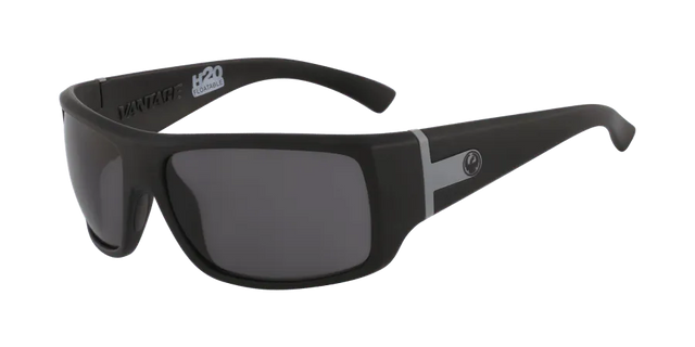 Vantage Matte Black H2O W/ Lumalens Smoke Polarised - Beachin Surf