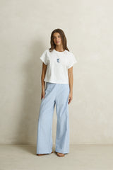 Vista Stripe Wide Leg Pant