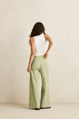Vista Stripe Wide Leg Pant