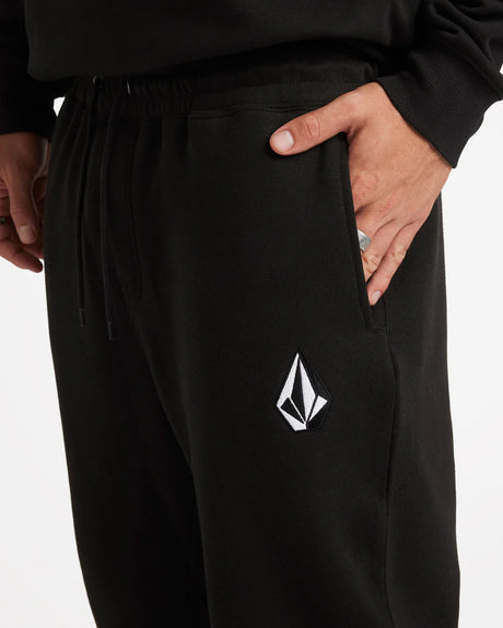 Vologo Fleece Pants - Black - Beachin Surf