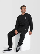 Vologo Fleece Pants - Black - Beachin Surf