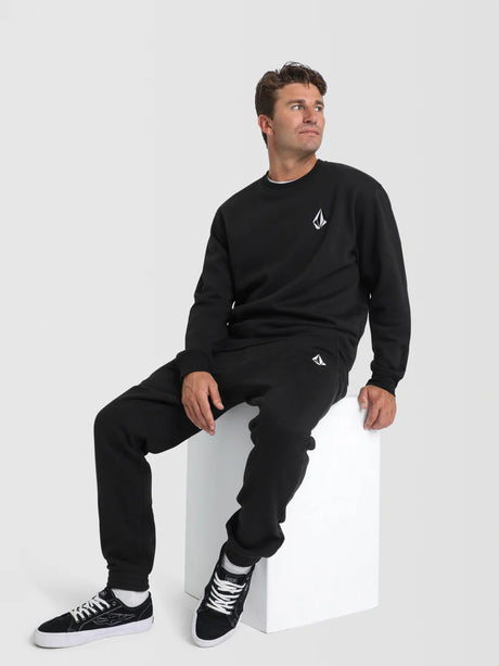 Vologo Fleece Pants - Black - Beachin Surf