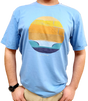 Wave Break Circle - Mens T - Beachin Surf
