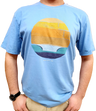 Wave Break Circle - Mens T - Beachin Surf