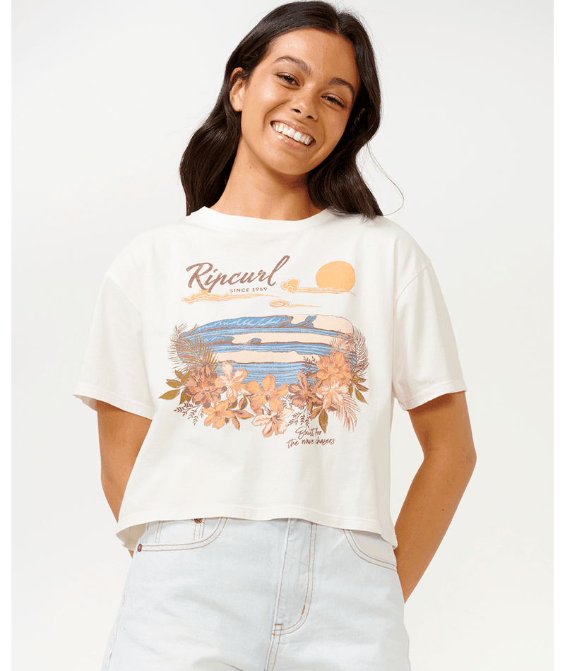 WAVE GLIDERS CROP TEE - Beachin Surf