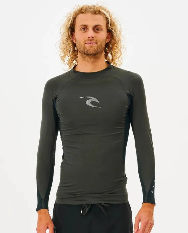 Wave Long Sleeve Upf Rash Guard - Beachin Surf