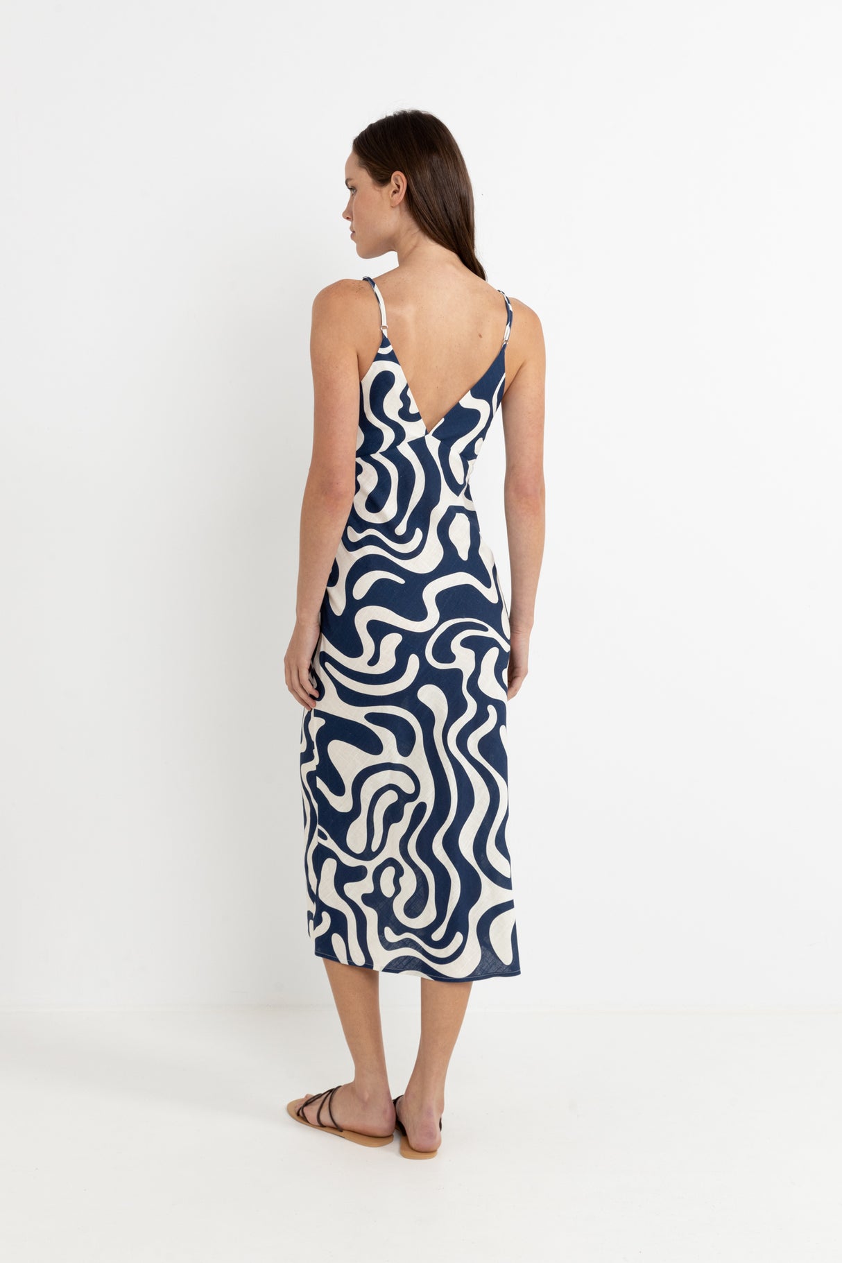 Waverly Bias Midi Dress