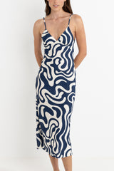 Waverly Bias Midi Dress