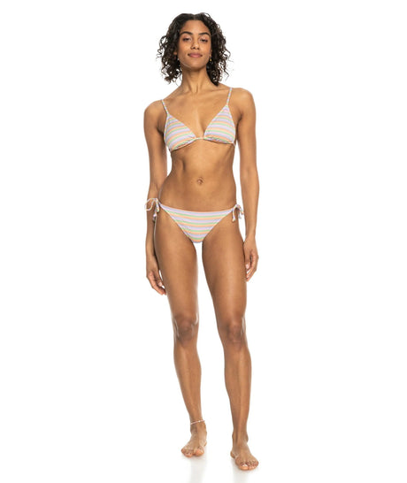 Wavy Stripe Cheeky Tie Side - Beachin Surf