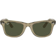 Wayfarer Photo Striped Grey W/Green - Beachin Surf