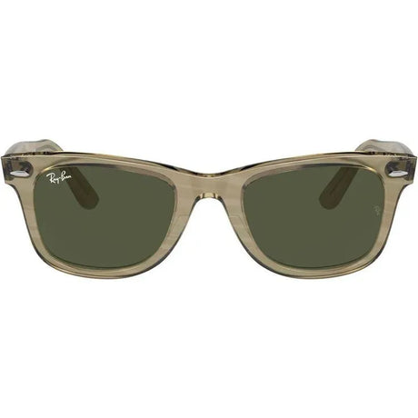 Wayfarer Photo Striped Grey W/Green - Beachin Surf