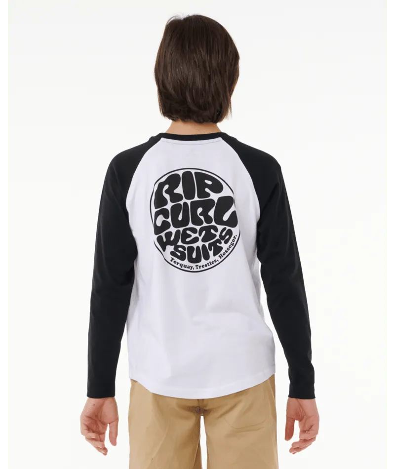 Wettie Icon LS Tee -Boy - Beachin Surf
