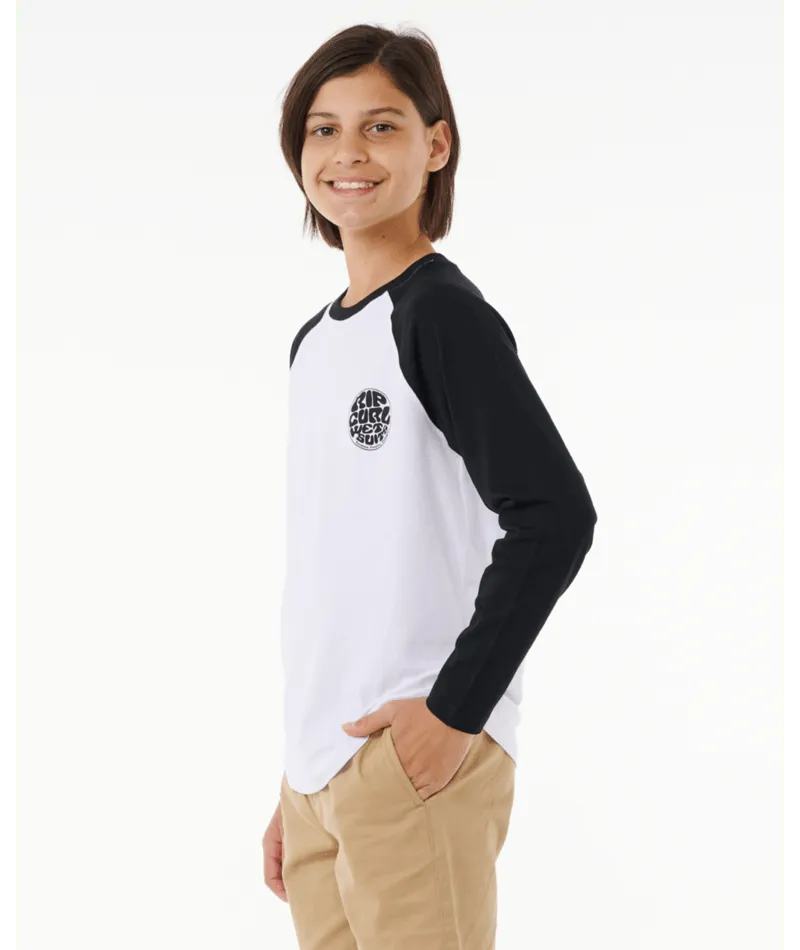 Wettie Icon LS Tee -Boy - Beachin Surf