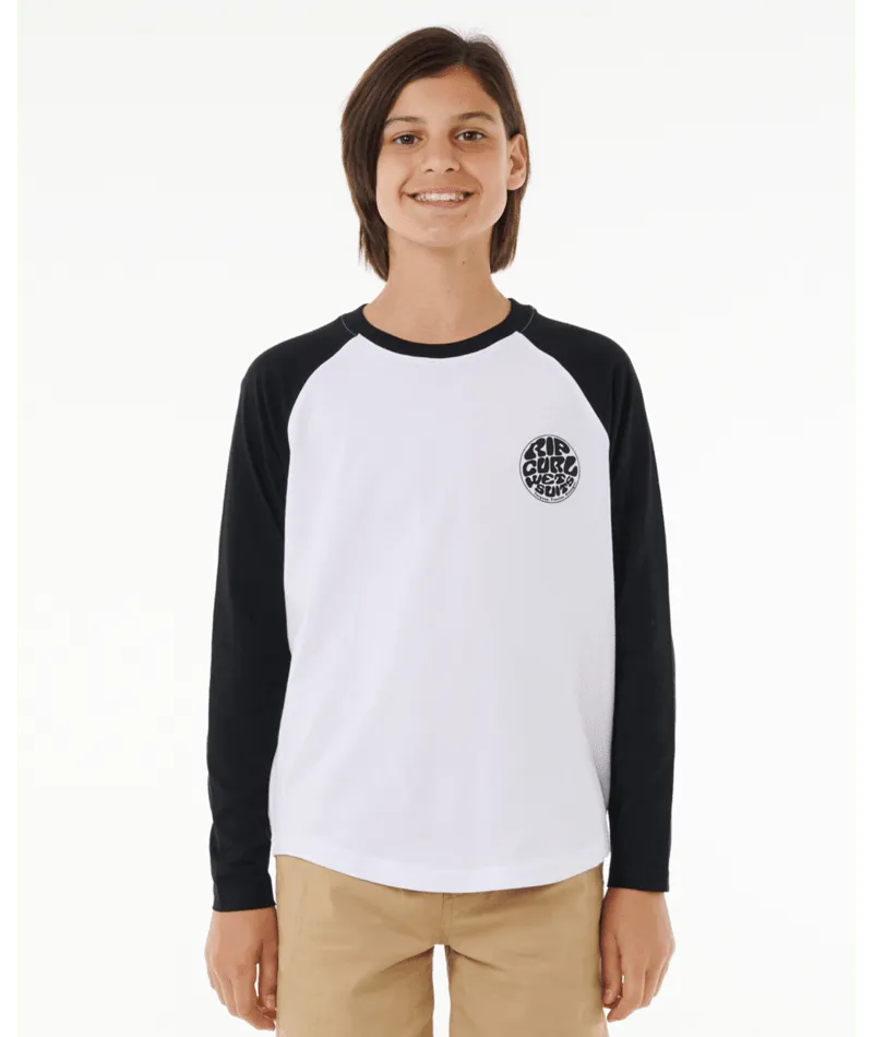 Wettie Icon LS Tee -Boy - Beachin Surf