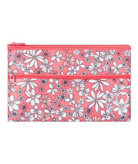 White Shoulder Pencil Case - Beachin Surf