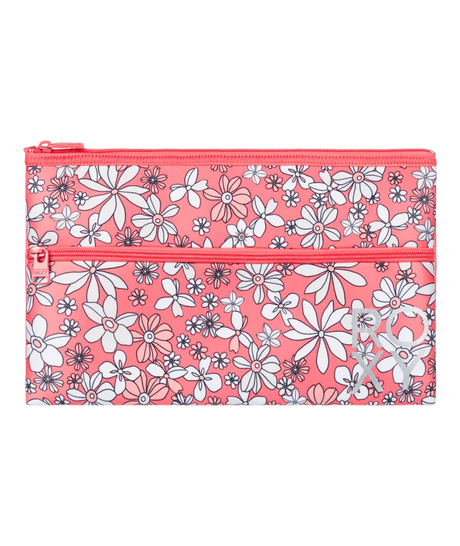 White Shoulder Pencil Case - Beachin Surf