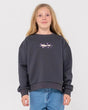 Wildflower Relaxed Crew Fleece Girls - Beachin Surf