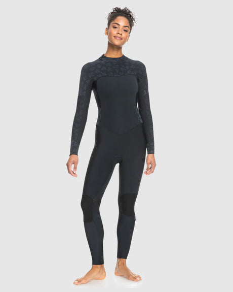 Womens 3/2mm Swell Series Back Zip Gbs Wetsuit - Beachin Surf
