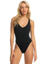Womens Beach Classics One-Piece Swimsuit - Beachin Surf