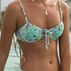 Womens Blumen Bralette Bikini Top - Beachin Surf