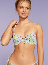 Womens Blumen Bralette Bikini Top - Beachin Surf