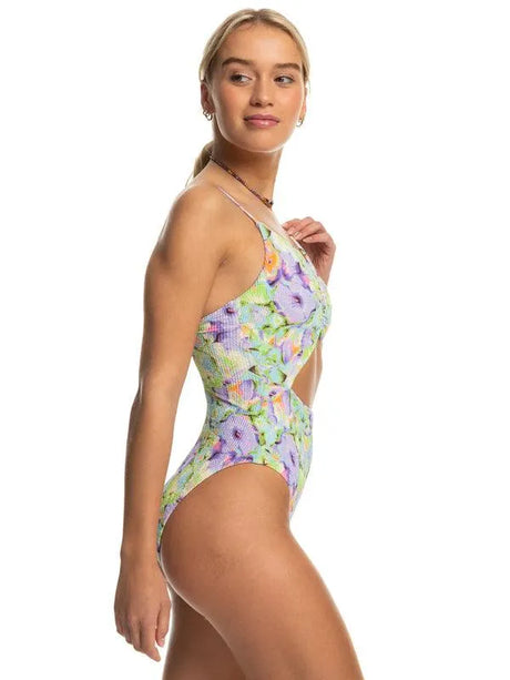 Womens Blumen One-Piece Swimsuit - Beachin Surf