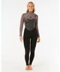 Womens Flashbomb 3/2 Chest Zip Wetsuit - Beachin Surf