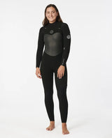 Womens Flashbomb 3/2 Chest Zip Wetsuit - Beachin Surf