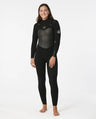 Womens Flashbomb 3/2 Chest Zip Wetsuit - Beachin Surf