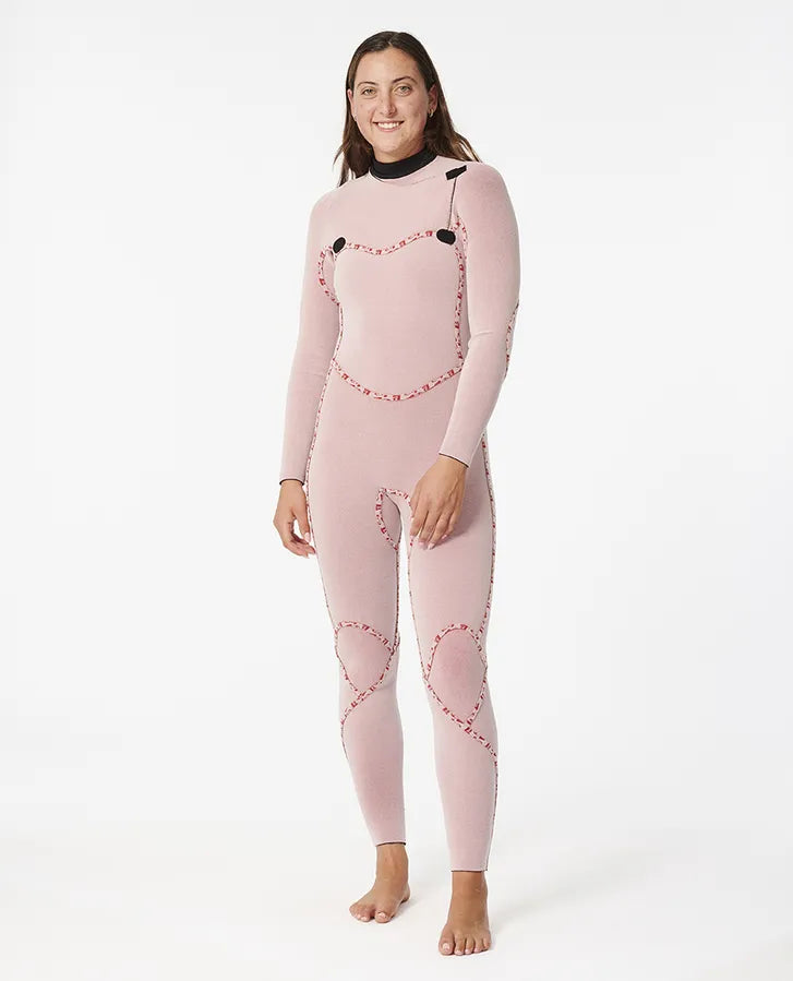 Womens Flashbomb 3/2 Chest Zip Wetsuit - Beachin Surf