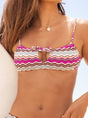 Womens Flowy Mood Bralette Bikini Top - Beachin Surf