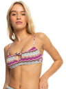 Womens Flowy Mood Bralette Bikini Top - Beachin Surf