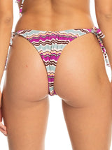 Womens Flowy Mood Cheeky Bikini Bottoms - Beachin Surf