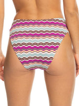 Womens Flowy Mood Mid Waist Bikini Bottoms - Beachin Surf